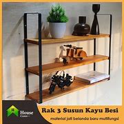 Rak Perabot Dapur Kayu